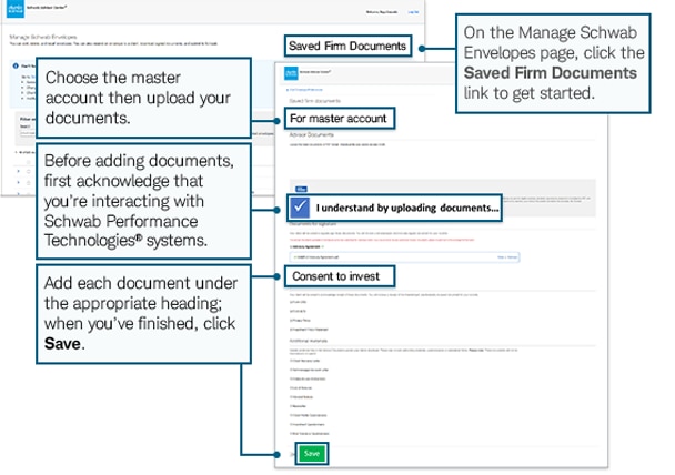 Screenshot of saved document page