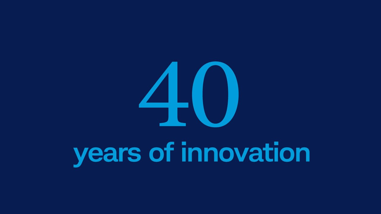 40 years of innovation