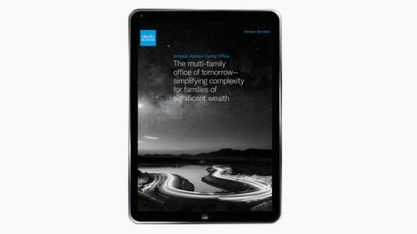 Cover of The Multi-Family Office of Tomorrow—Simplifying Complexity for Families of Significant Wealth.