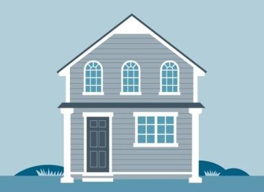 two story house graphic 