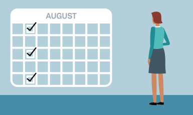  Illustration of a calendar